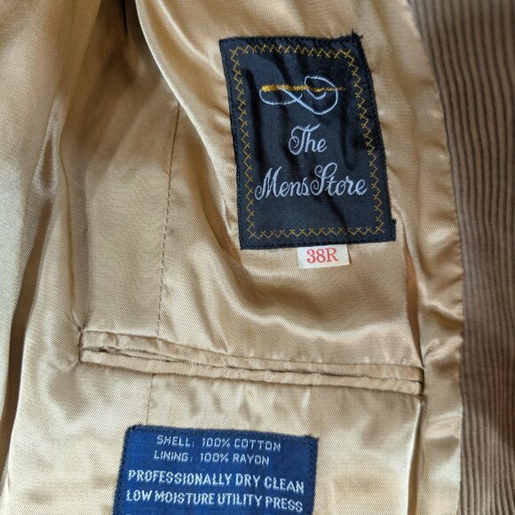 The Men's Store Corduroy Blazer - Picture 4 of 4